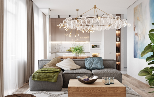 Thiết kế nội thất căn hộ trang nhã - hiệu quả 